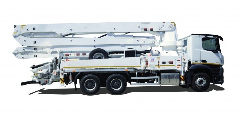 Beton pompası ve beton ekipmanları